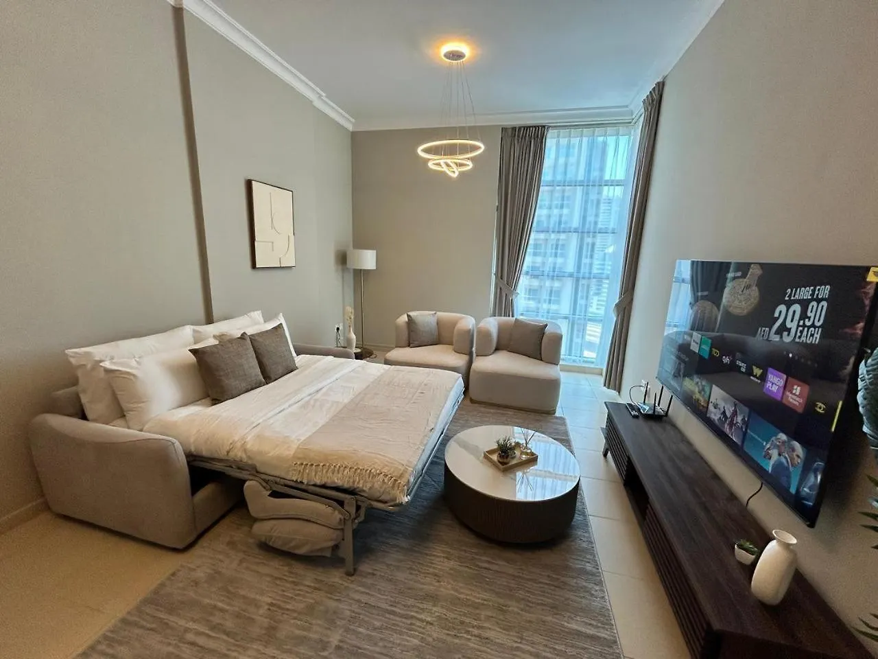 شقة 1Br In Mayfair Tower Business Bay! Burj Views, Close To Dubai Mall